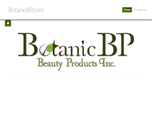 Tablet Screenshot of botanicbp.com